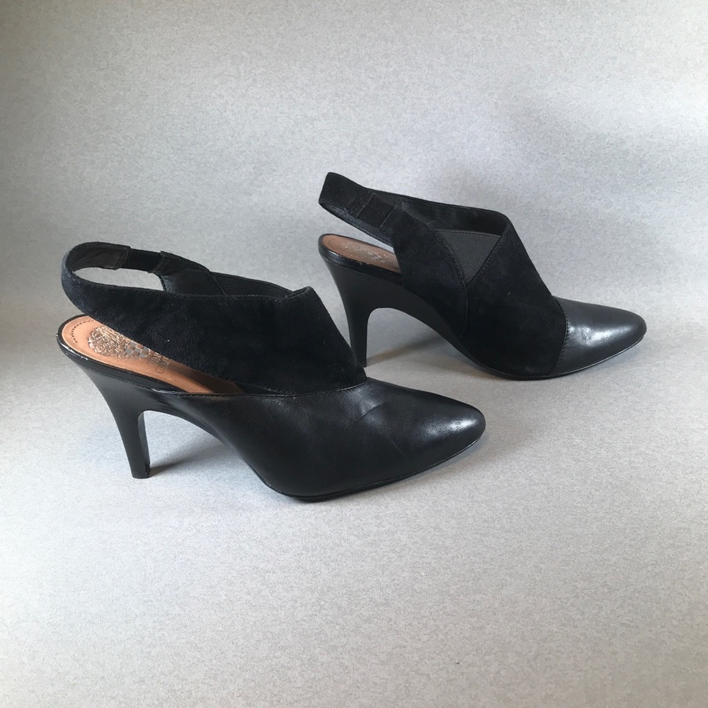 Vince Camuto Tacey Suede & Leather Pumps